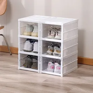 Collapsible Shoe Storage Boxes