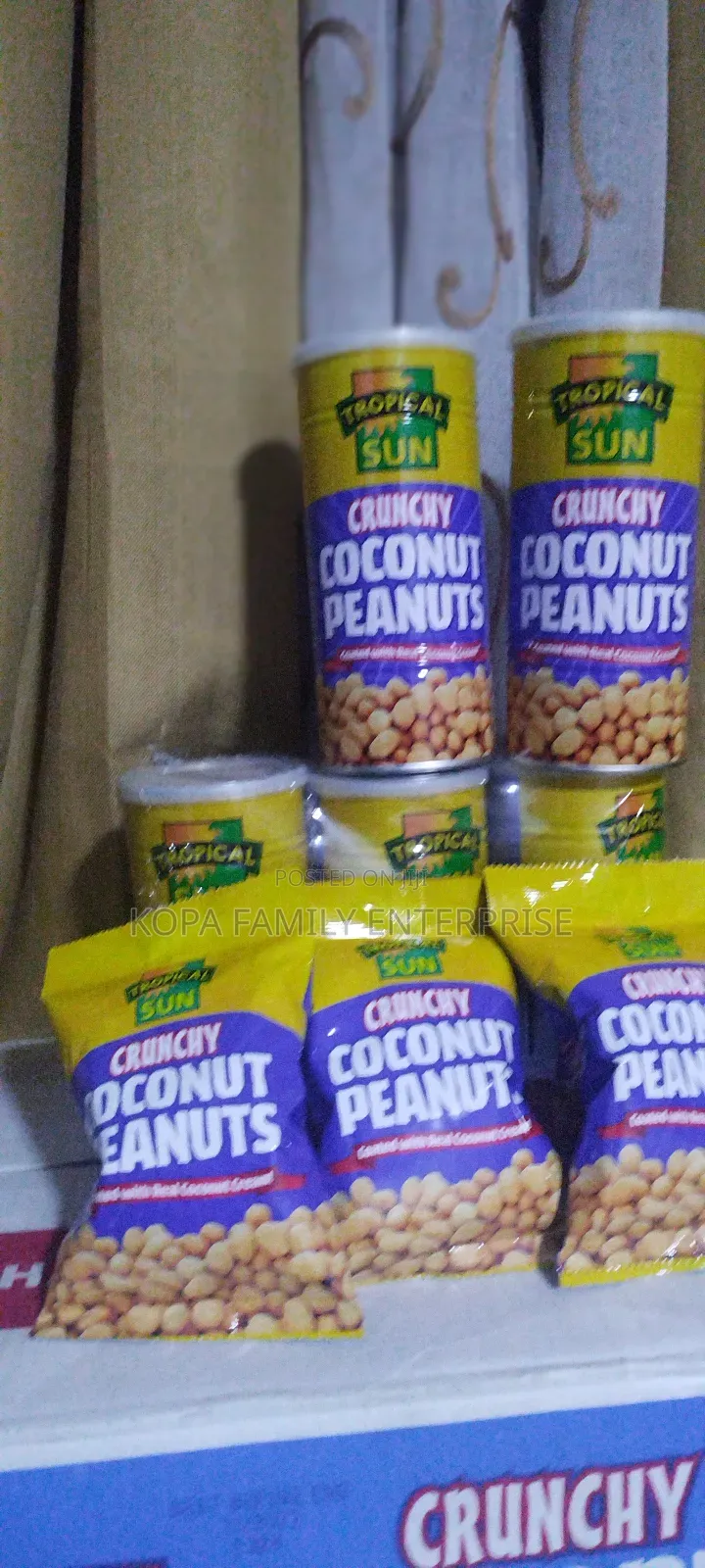 Tropicalsun Crunchy Coconut Peanuts Snacks