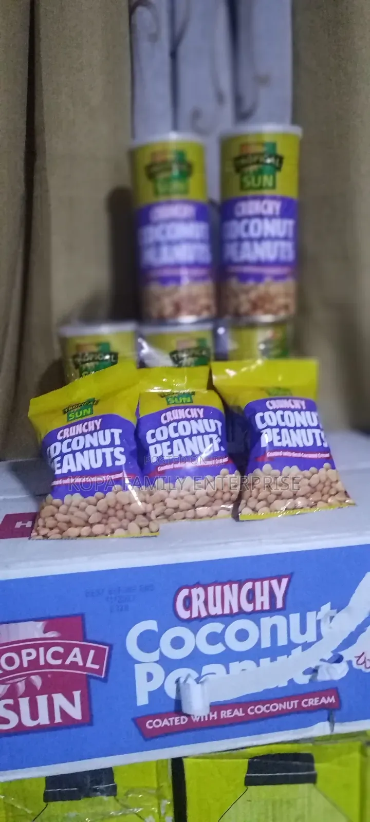 Tropicalsun Crunchy Coconut Peanuts Snacks