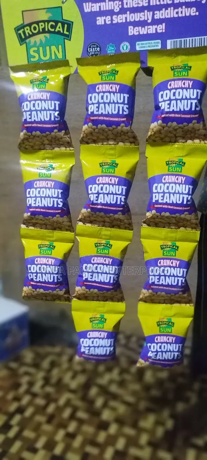 Tropicalsun Crunchy Coconut Peanuts Snacks