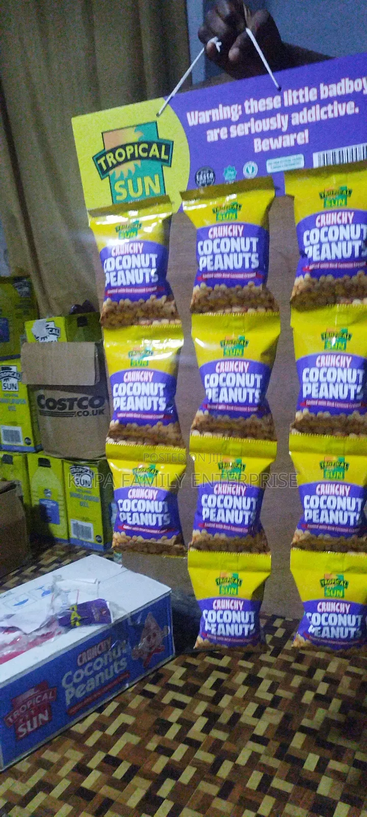 Tropicalsun Crunchy Coconut Peanuts Snacks