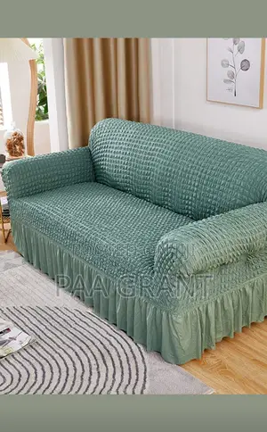 Perfect Fit For Even Big Sofas(Cotton 4 Pcs Skirt Covers In Diff Color