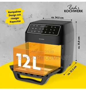 Rachs Kochwerk Digital Hot Air Fryer 12 Litres