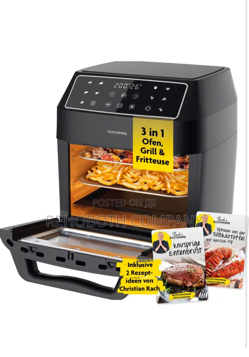 Rachs Kochwerk Digital Hot Air Fryer 12 Litres
