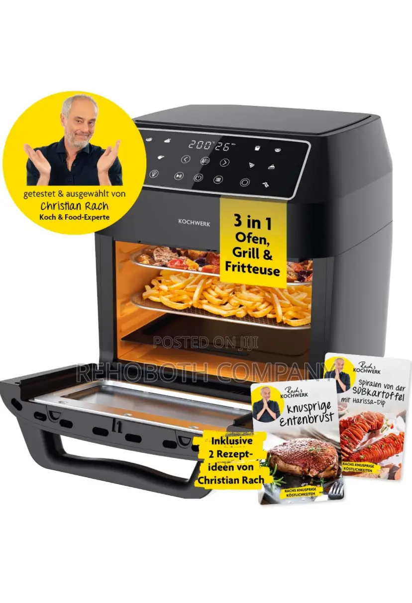 Rachs Kochwerk Digital Hot Air Fryer 12 Litres
