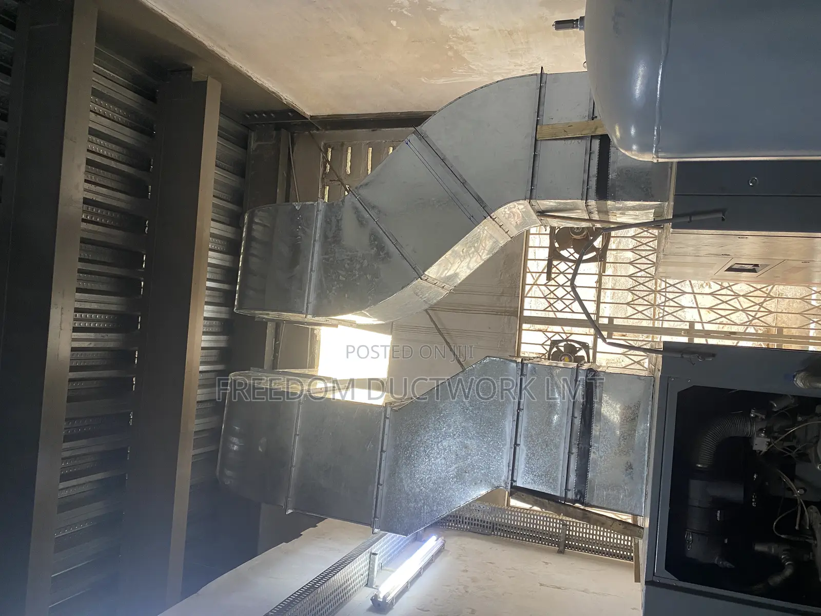 Ventilation System and Fabrication of Ductwork