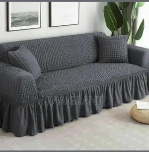 Full Coverage for Wide Sofas (Cotton Sofa Skirt Covers in Diff Colors