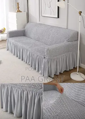 Give Your Sofa a New Look (Cotton Sofa Skirt Cover in Diff Colors