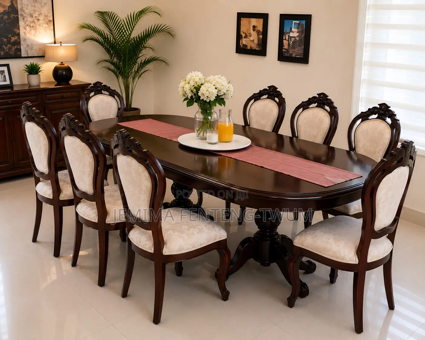 Antique Canada Made Dining Table