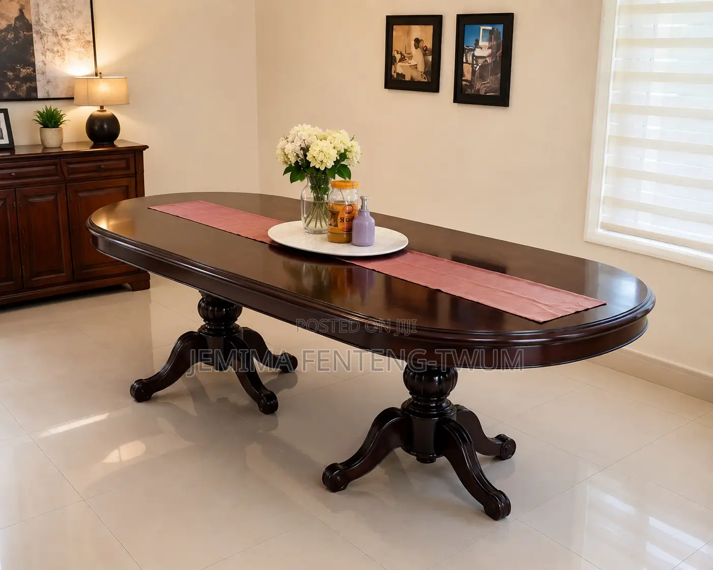 Antique Canada Made Dining Table