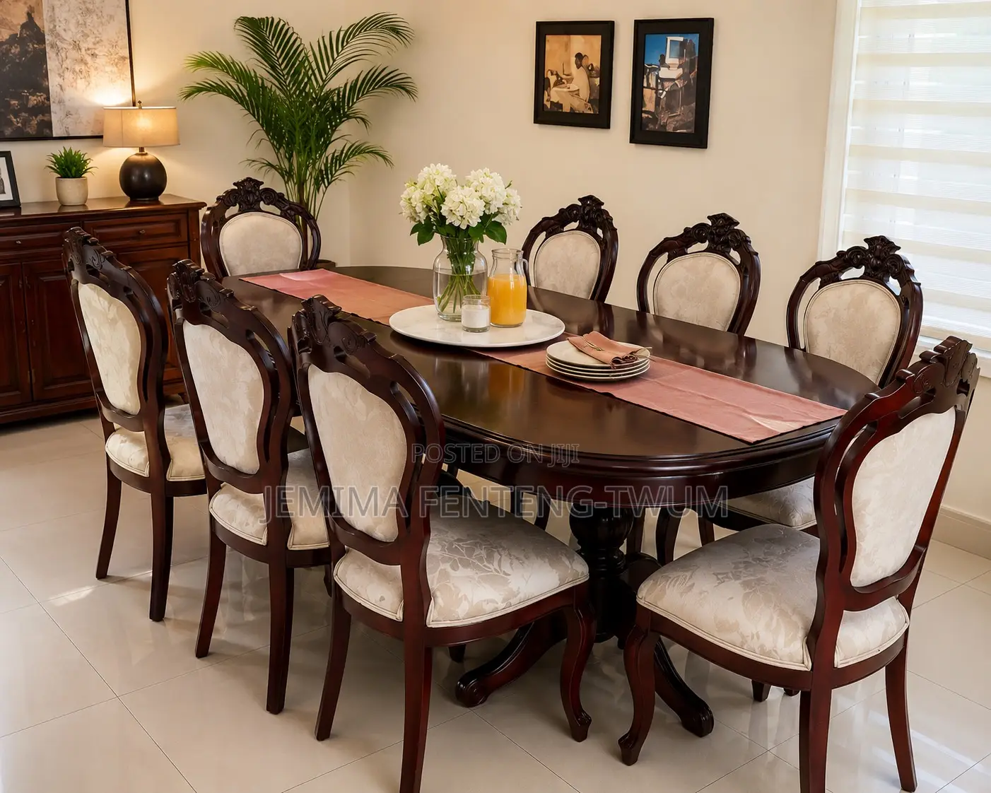 Antique Canada Made Dining Table