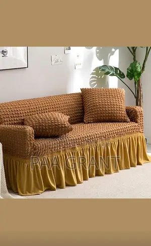 Luxury 4 Pcs(Only Sold as a Set)Cotton Sofa Skirt Covers in Diff Color