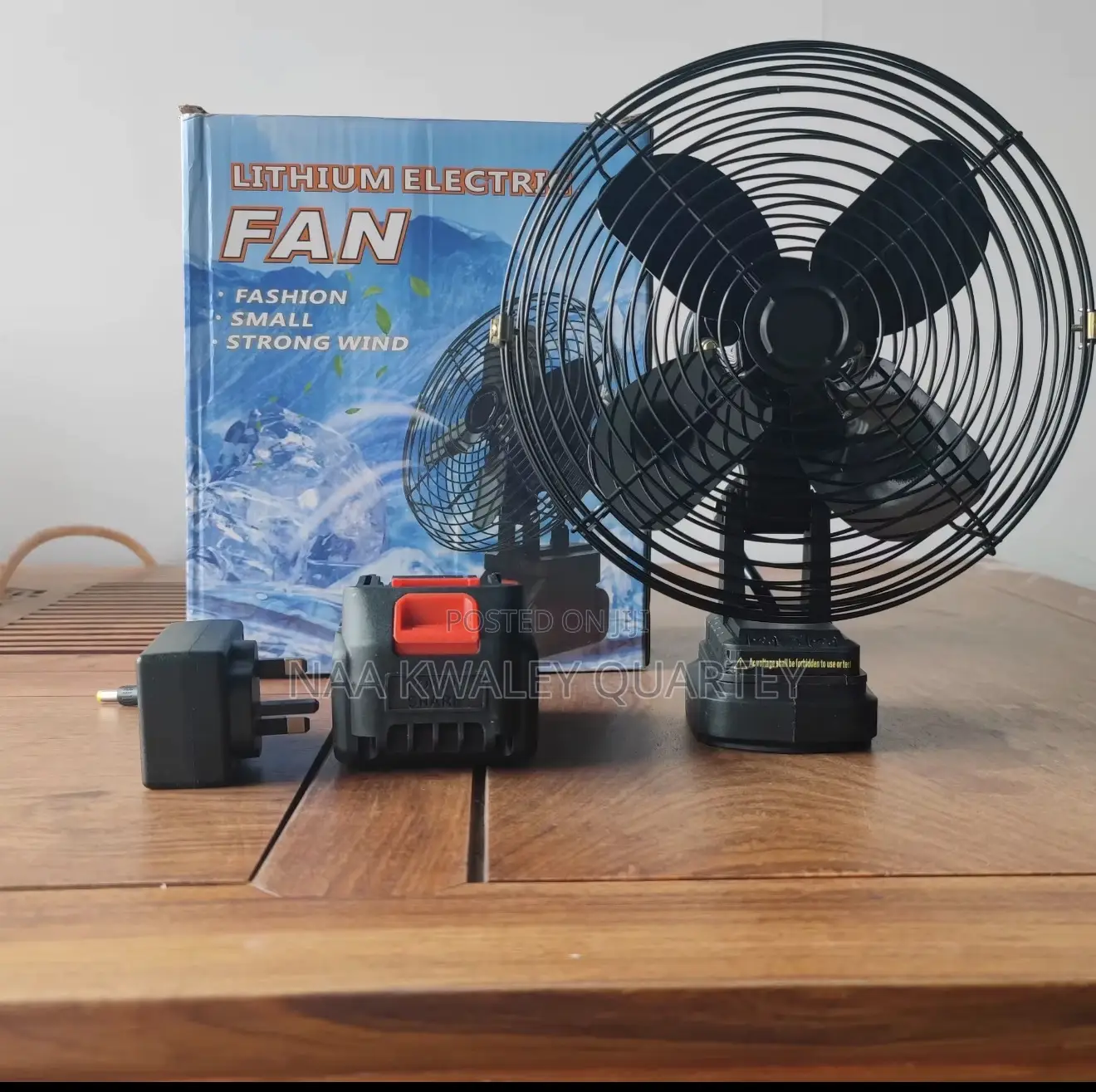 Rechargeable Electric Fan