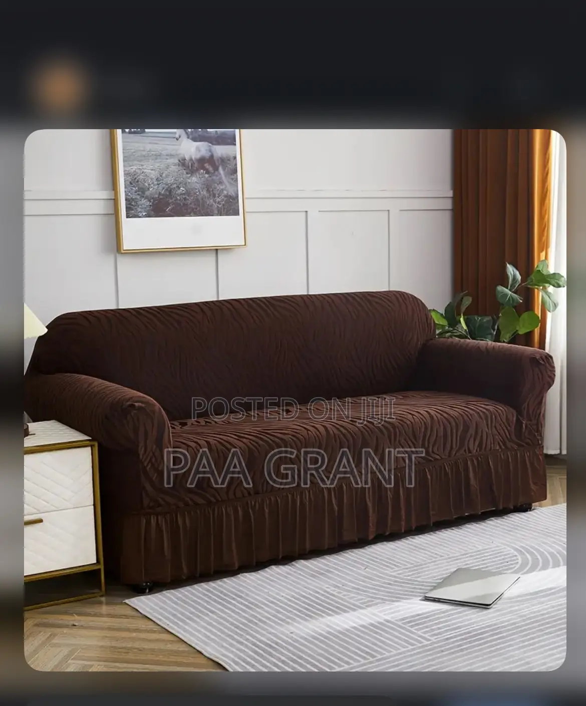 Your Sofa Deserves Better (4 PCS Sofa Skirt Covers )Only Sold as a Set