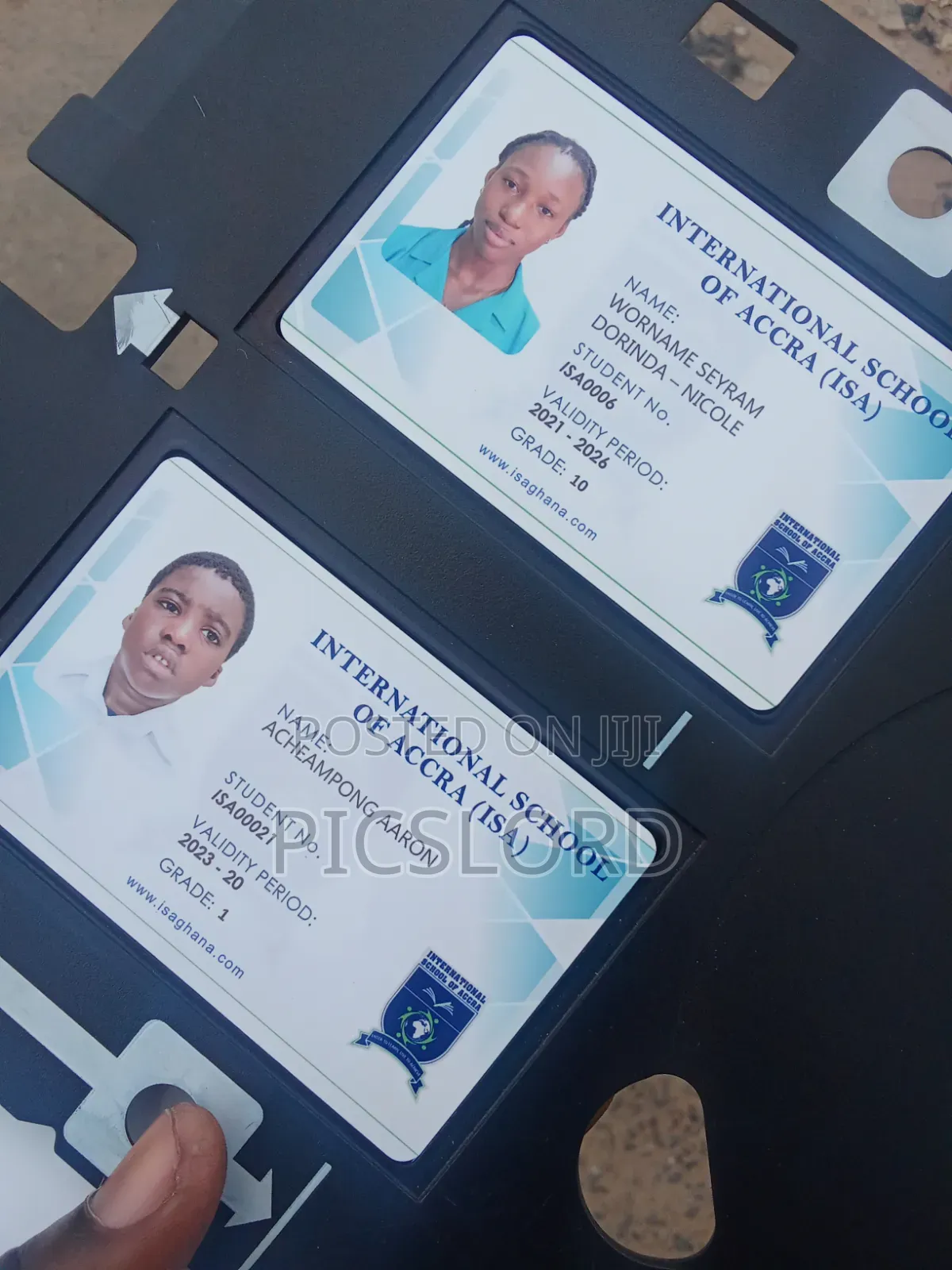 PVC School Id Card