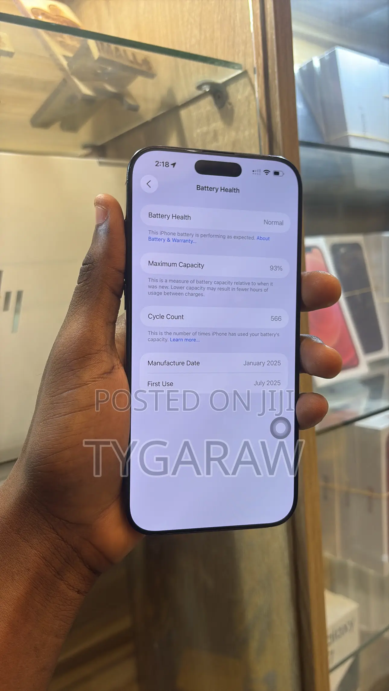 New Apple iPhone 16 Pro Max 256 GB Black