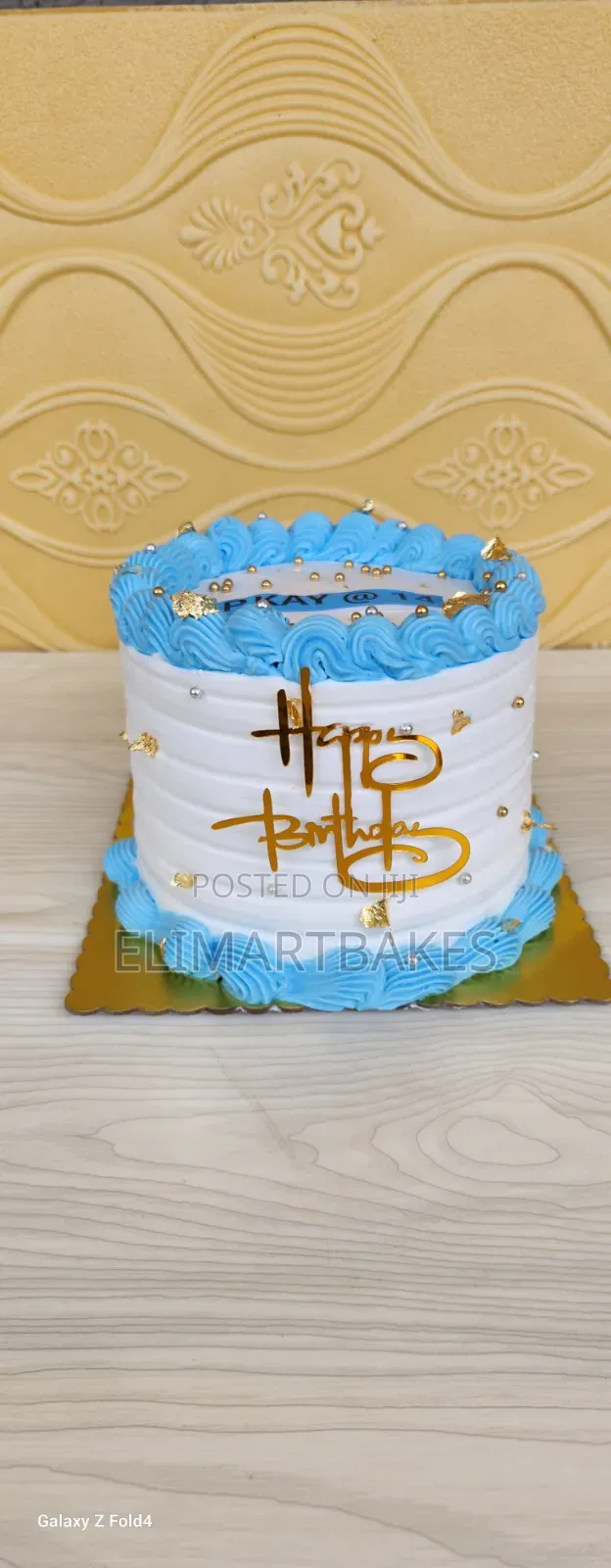 Smooth Whipped Cream Cake