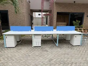 6-Seater Office Space Desk