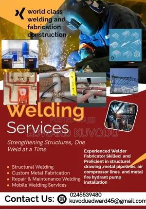 Mobile Welders Maintenance Metal Construction