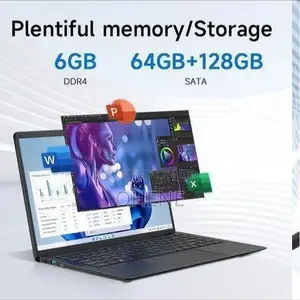 New Laptop 4GB Intel HDD+SSD 256GB