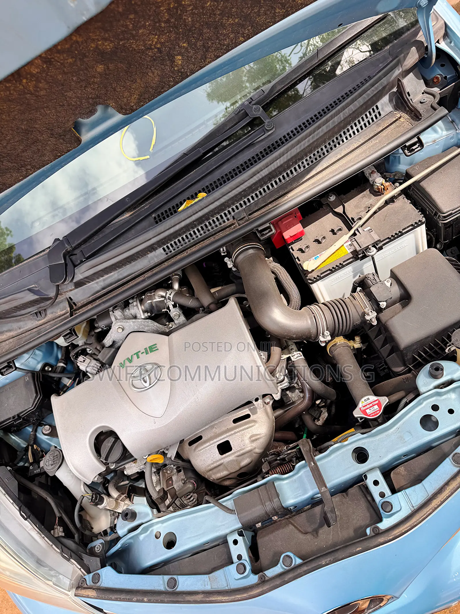 Toyota Vitz 1.3 FWD 5dr 2015 Blue