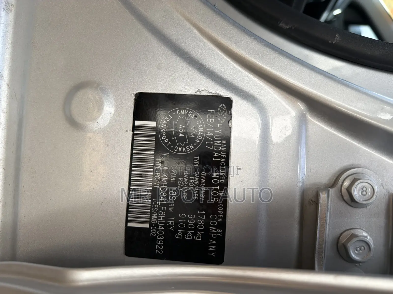 Hyundai Elantra 2018 Gray