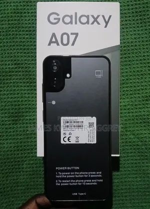 New Samsung Galaxy A07 256 GB Black