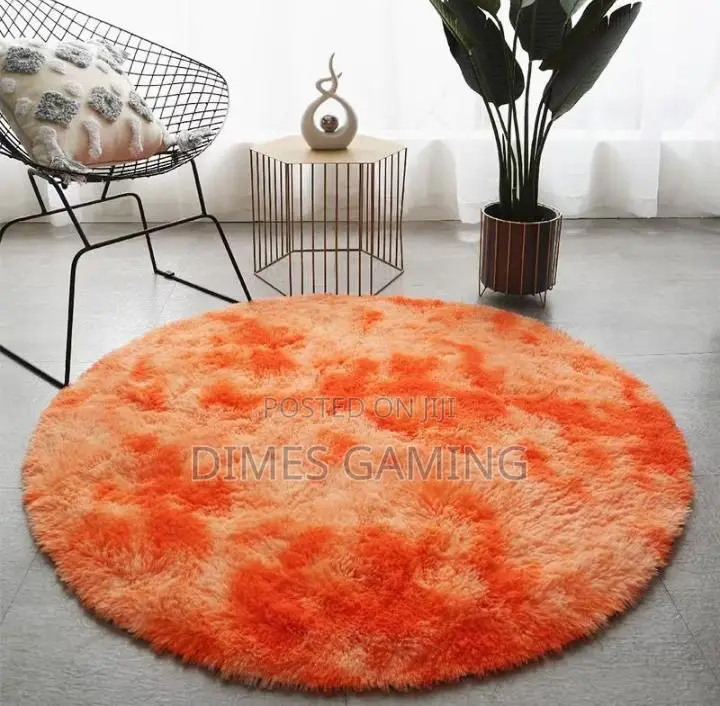 High Quality Tie and Dye Fluffy Carpet