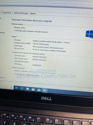 Laptop Dell Latitude 14 E5470 8GB Intel Core i5 SSD 128GB