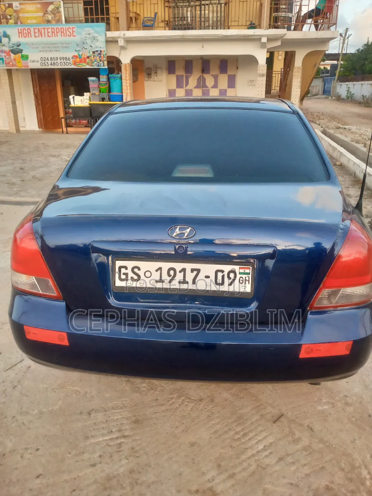 Hyundai Elantra GLS 2003 Blue