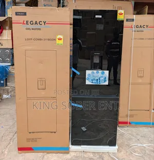 Legacy 311ltrs Black Mirror Fridge Ghc4900