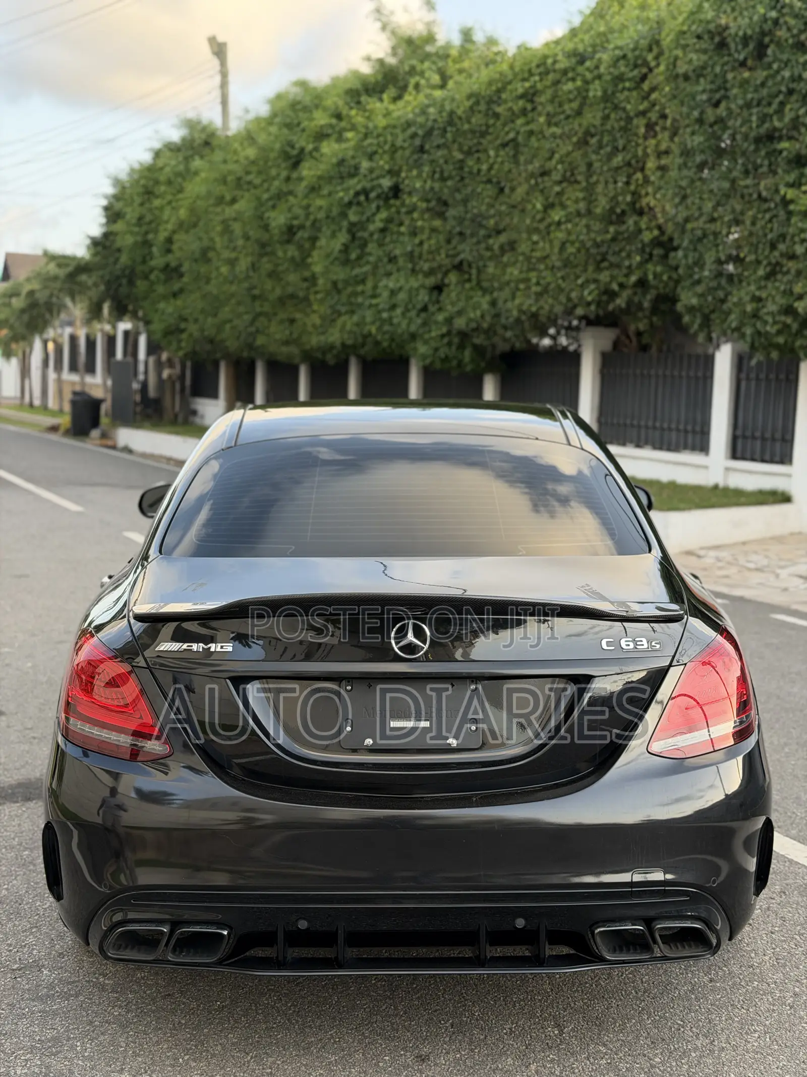 Mercedes-Benz C63 2019 Black