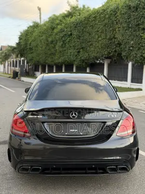 Mercedes-Benz C63 2019 Black