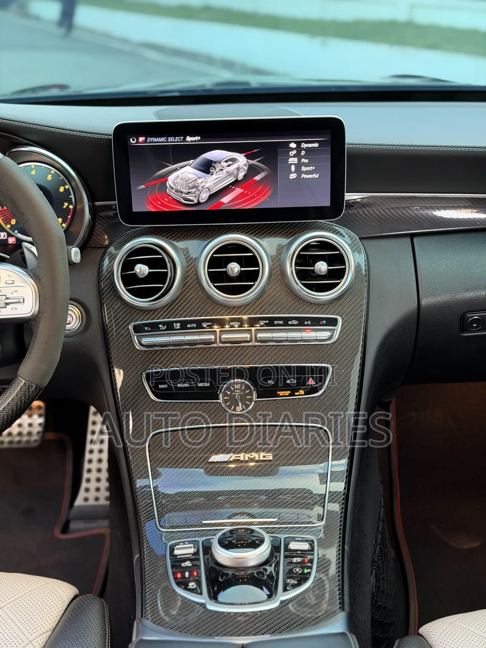 Mercedes-Benz C63 2019 Black