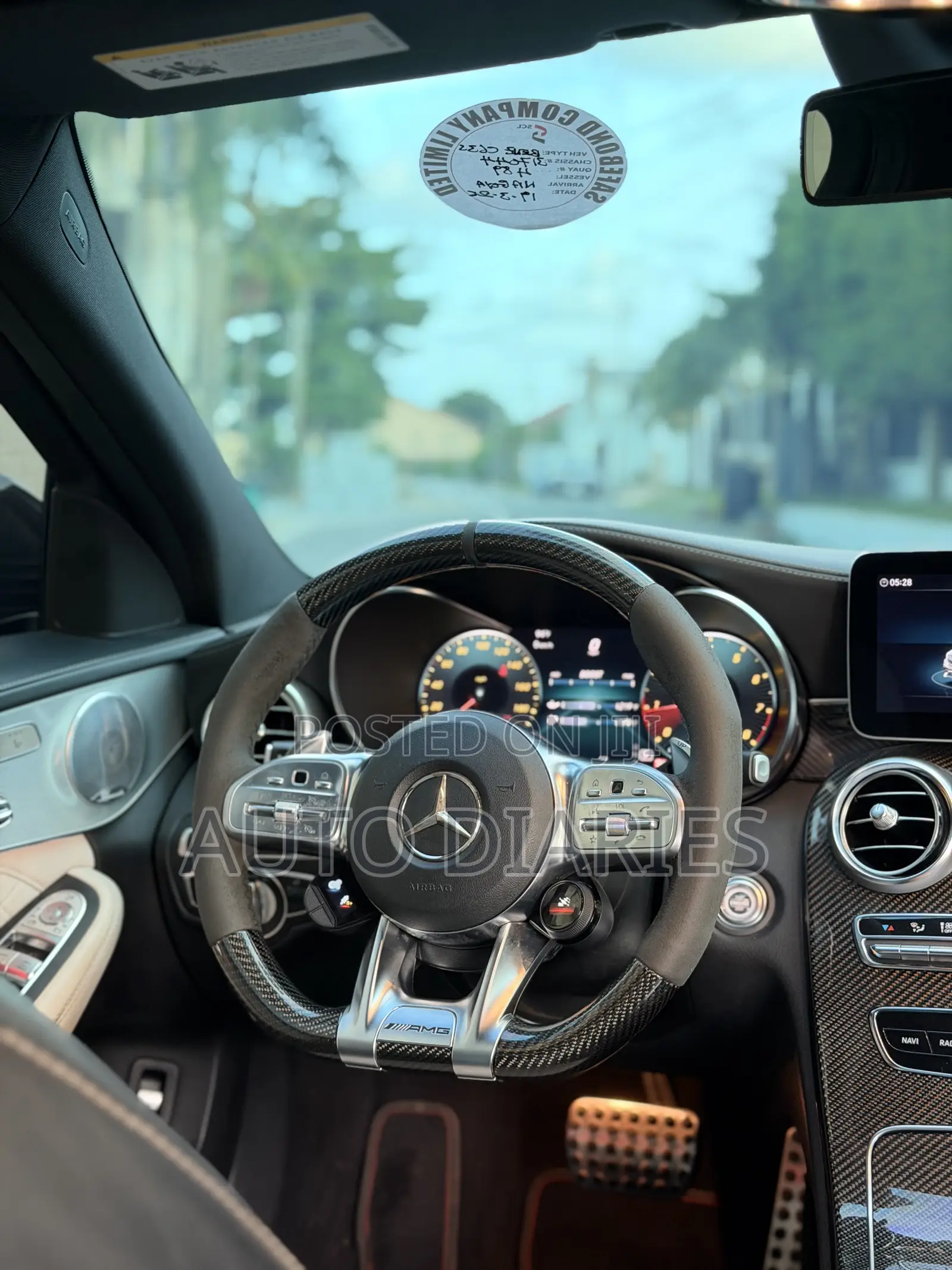 Mercedes-Benz C63 2019 Black