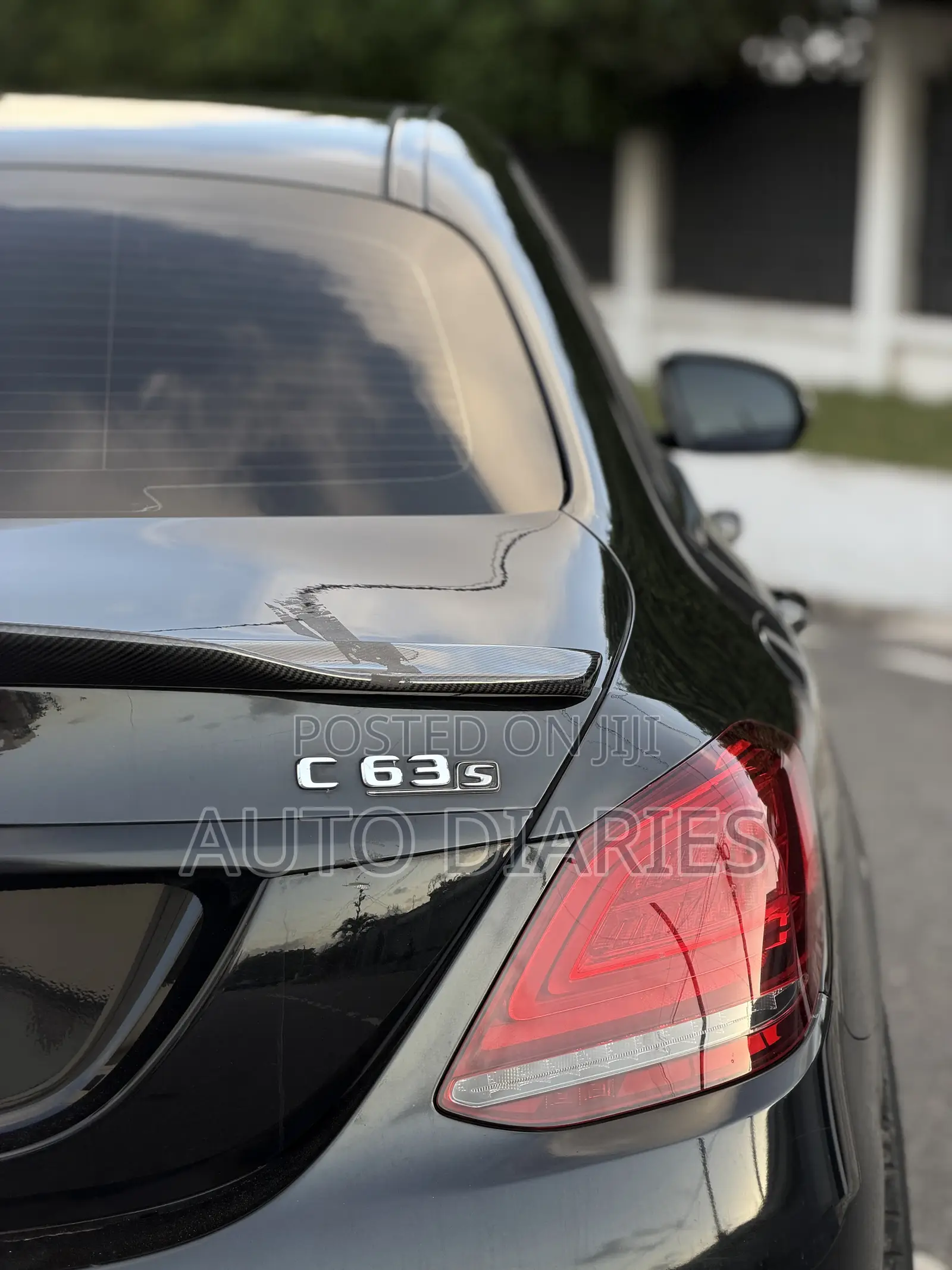 Mercedes-Benz C63 2019 Black