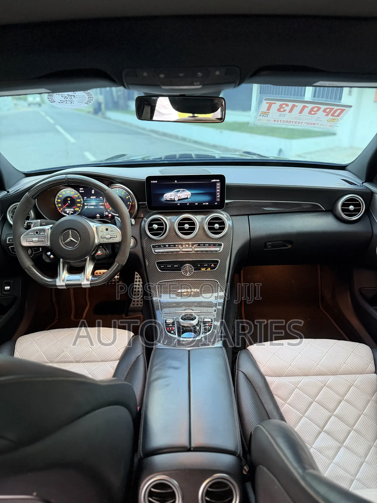 Mercedes-Benz C63 2019 Black