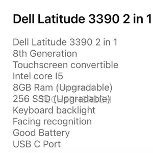 Laptop Dell Latitude 3390 8GB Intel Core i5 SSD 256GB