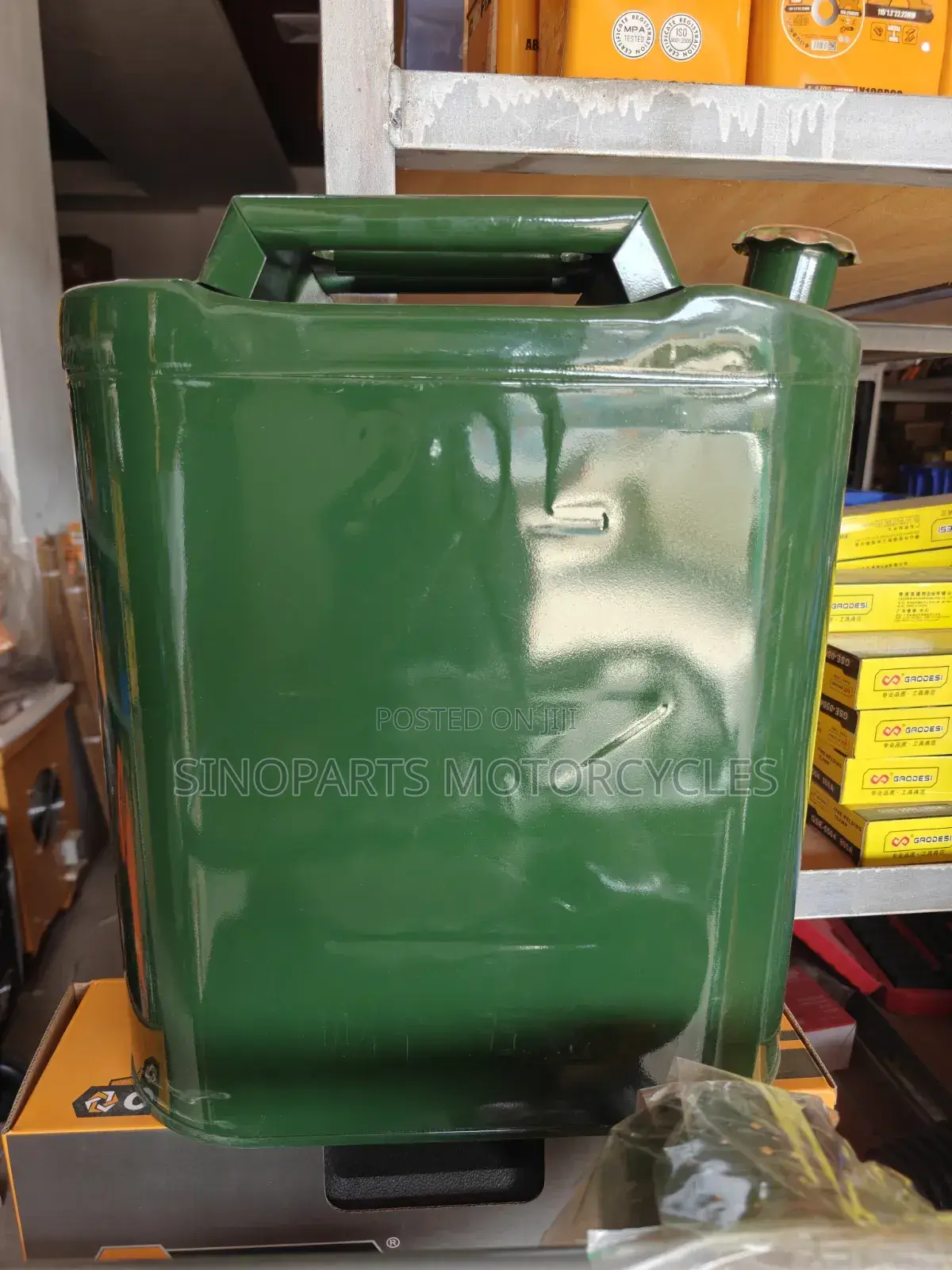 20l Metal Fuel Can Heavy Duty Jerry Can Petrol Diesel Container
