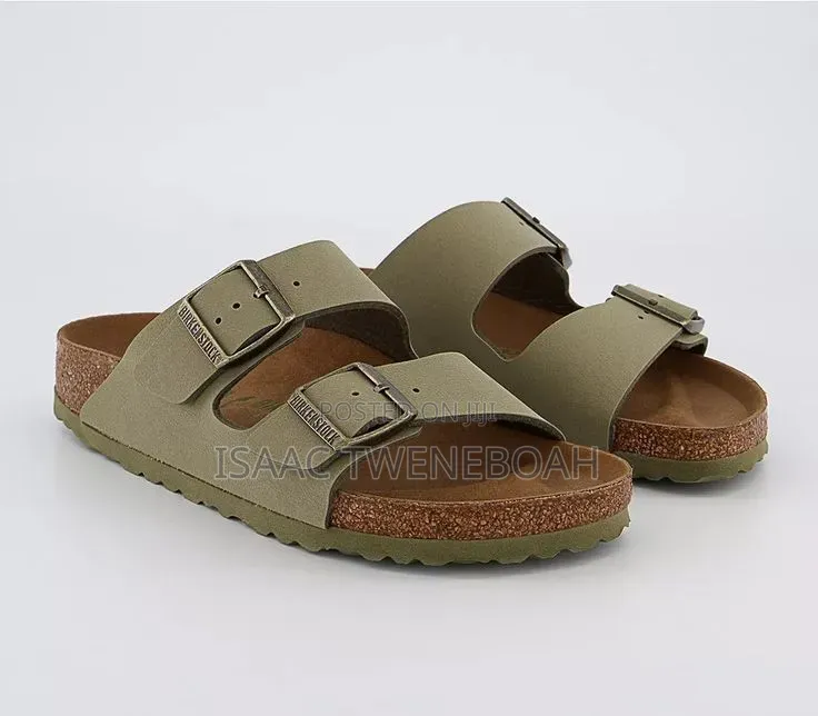 Premium Handmade Tee Slippers – African Leather Sandals