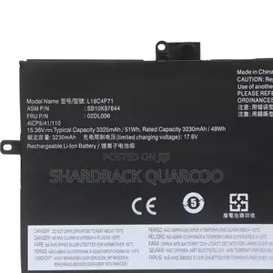 L18c4p71 L18m4p72 Battery Lenovo X1 Carbon 7th 2019 L18l4p71
