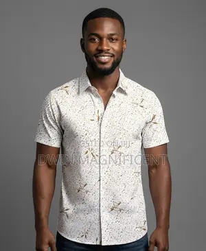 L 2029 Patterned Regular Fit Dress Shirt.