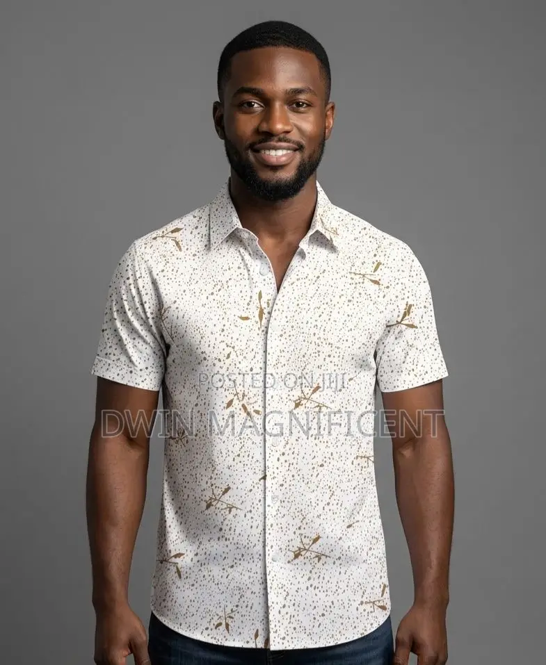 L 2029 Patterned Regular Fit Dress Shirt.