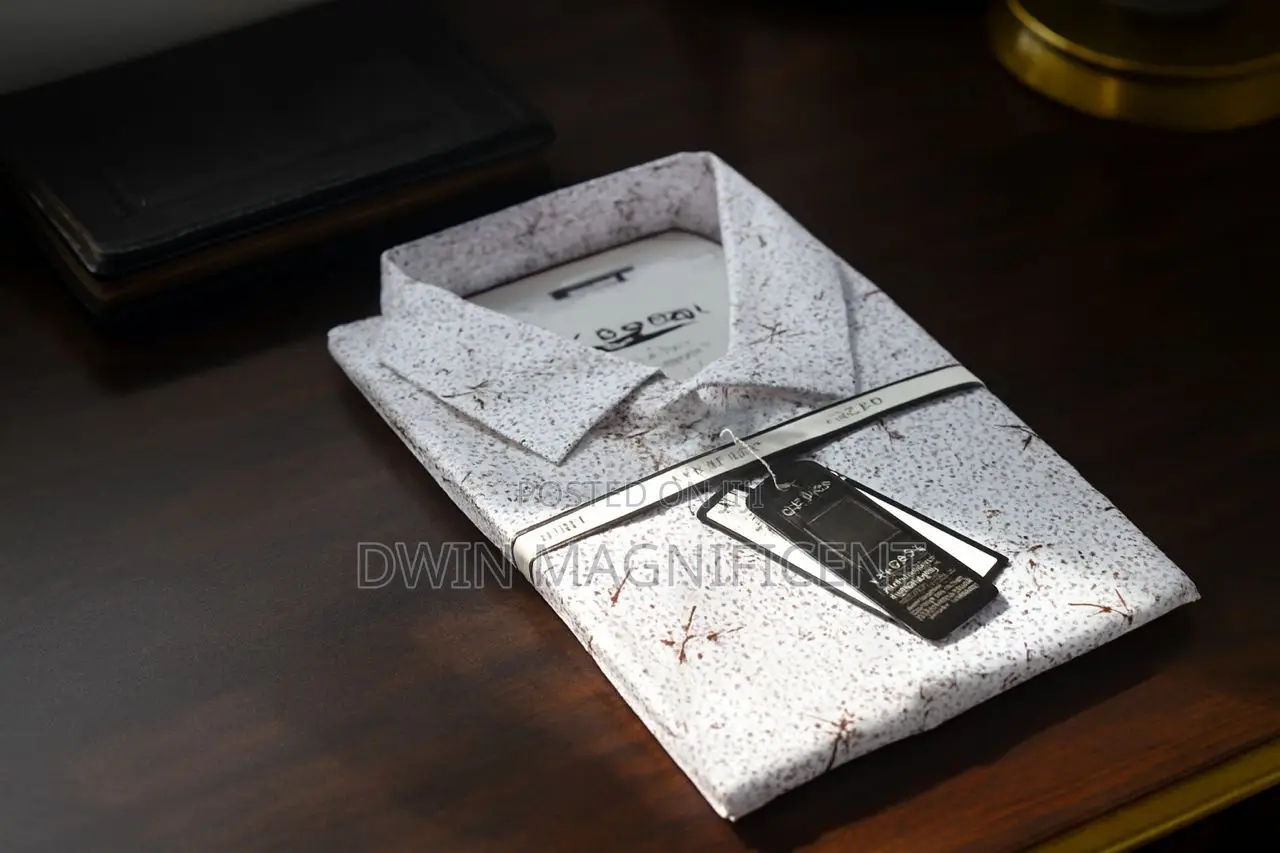 L 2029 Patterned Regular Fit Dress Shirt.