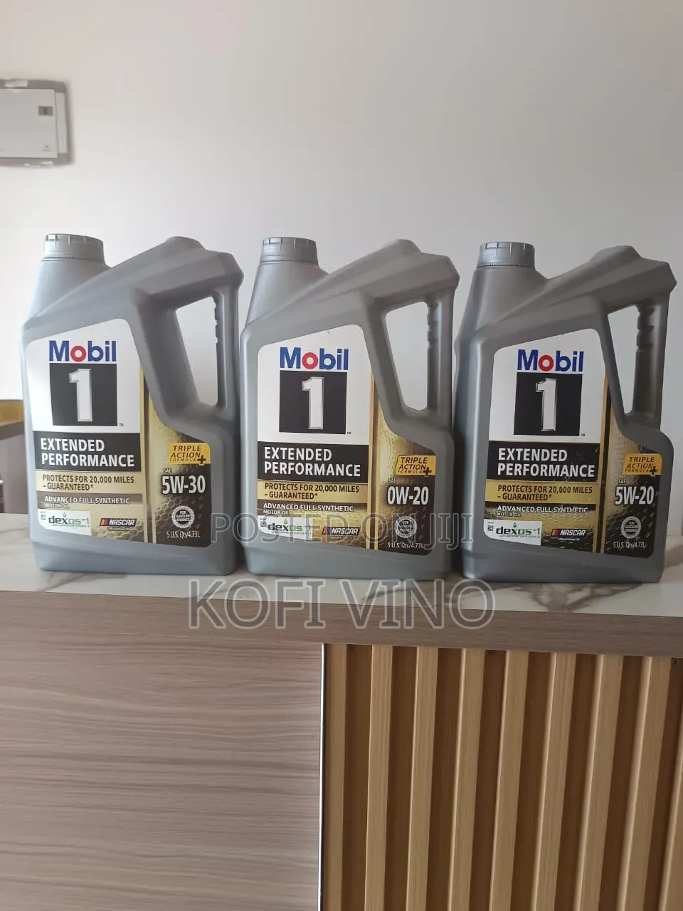Mobil 1 Engine Oil Available in Different Grades