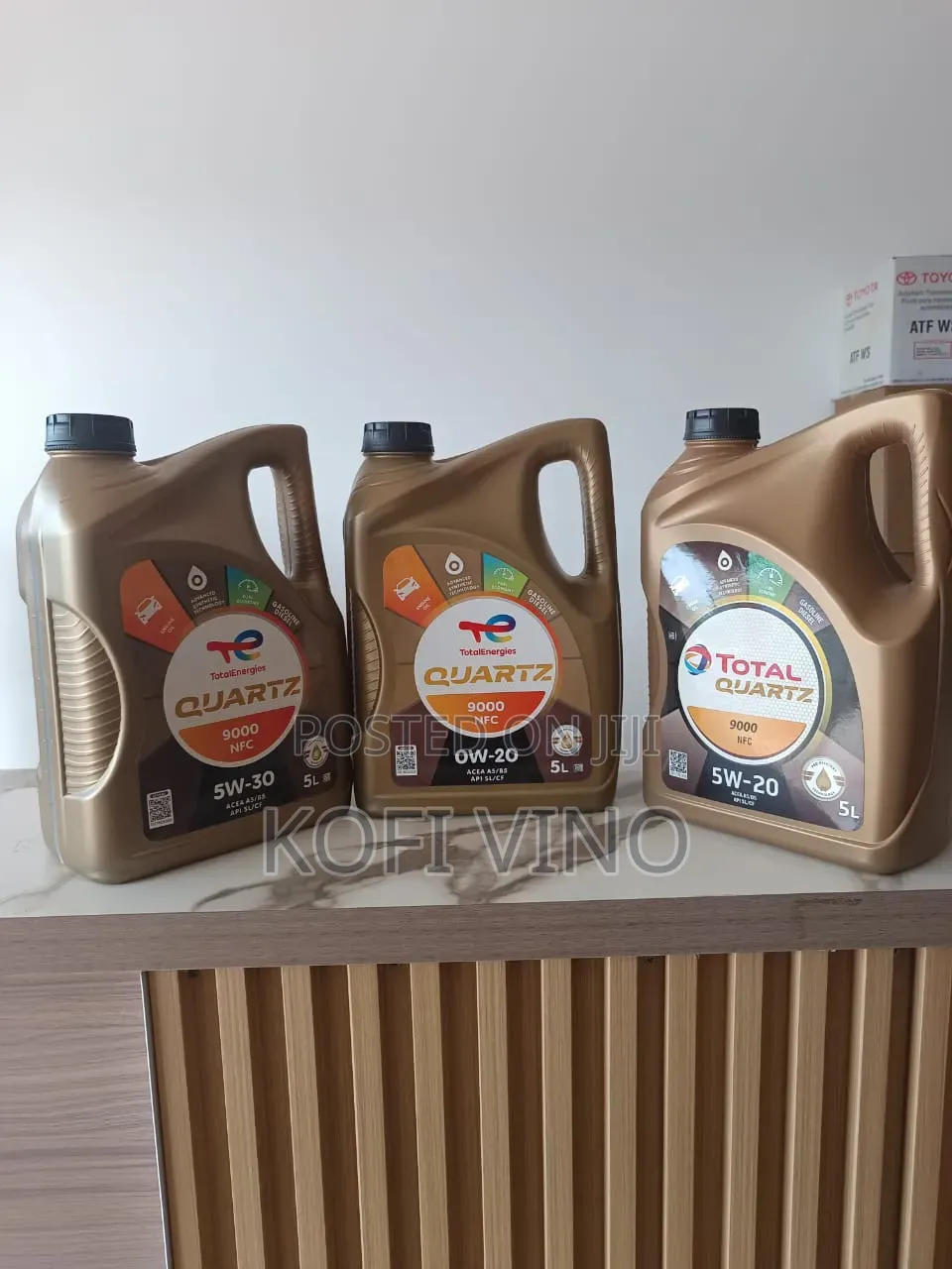 Total Engine Oils of All Grades