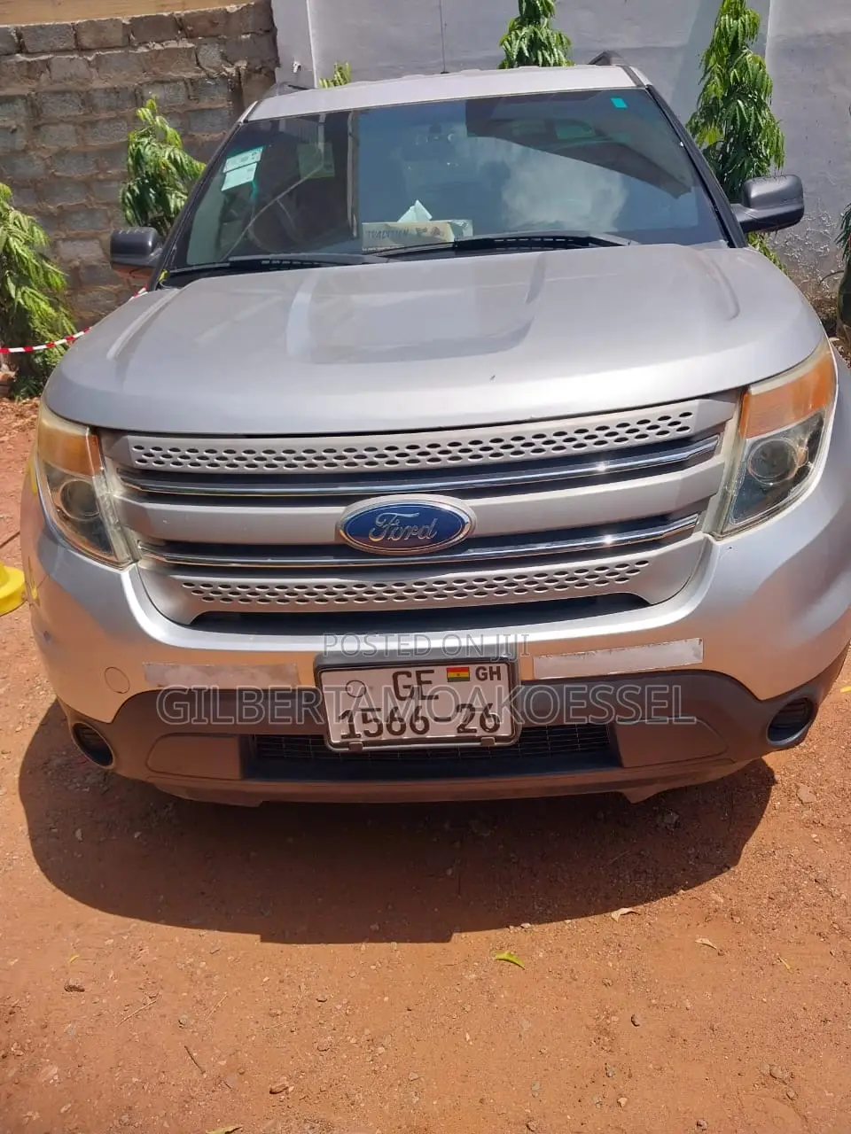Ford Explorer 2012 Silver