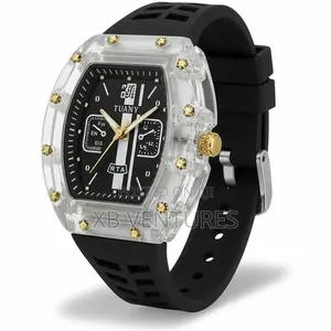 Luxury Transparent Skeleton Quartz Watch