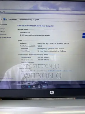 Laptop HP Pavilion 15 12GB Intel Core i7 SSD 256GB