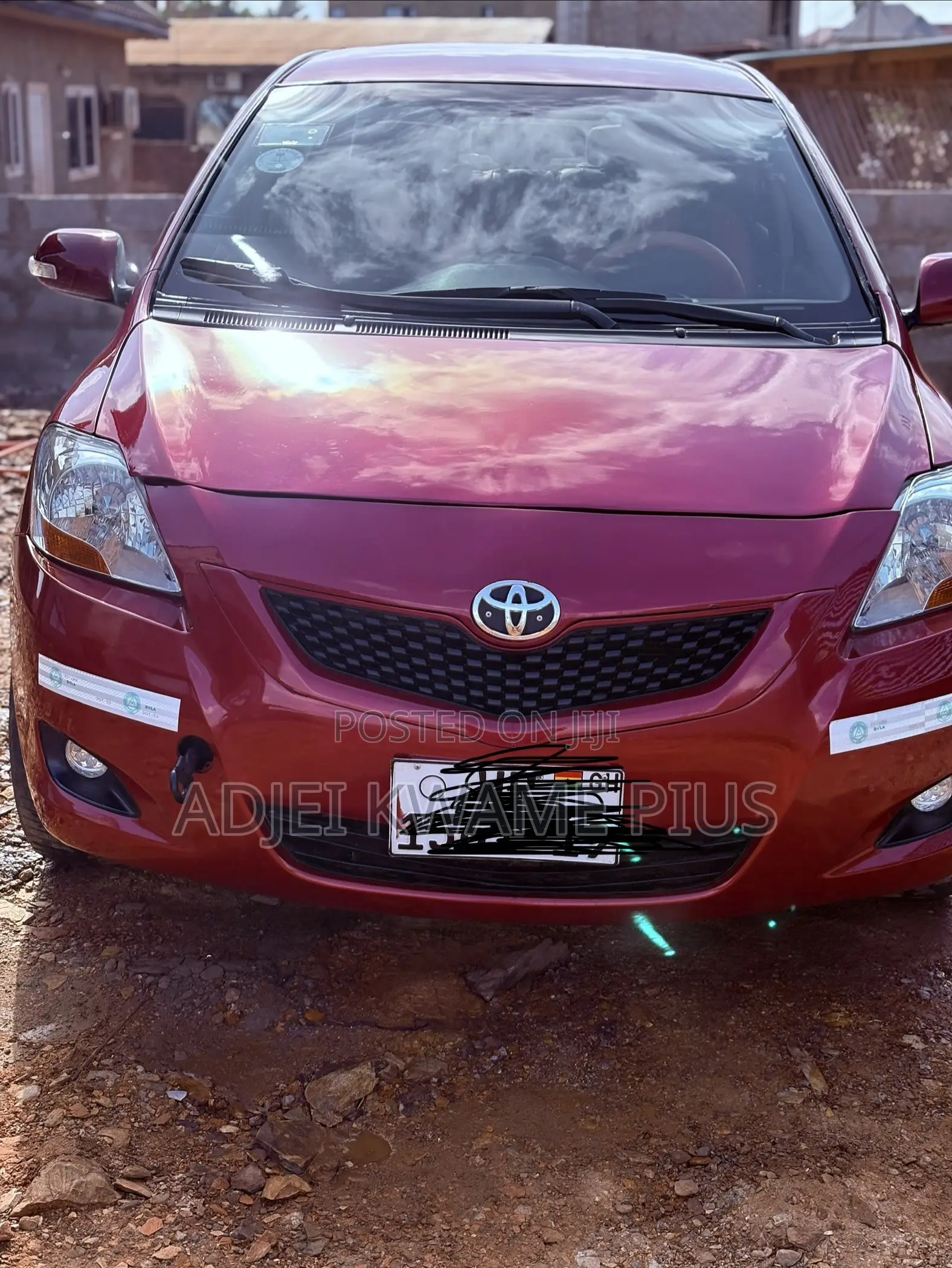 Toyota Yaris 1.5 2009 Red